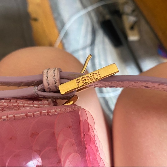 Fendi 1997 Baguette Pink Sequin Rare 2021 - Picture 14 of 16